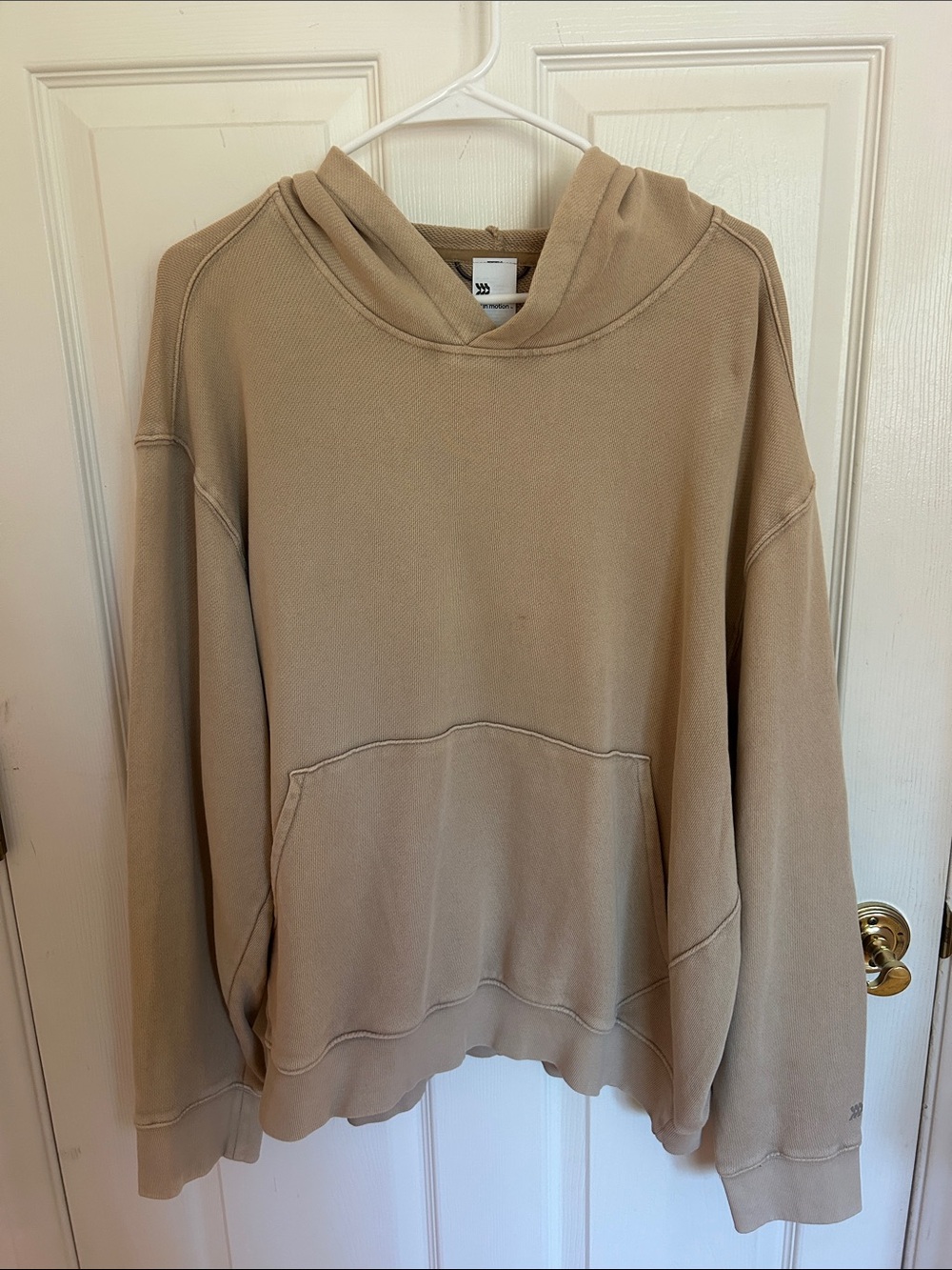 all in motion Men's Hooded Pullover - Tan/Beige